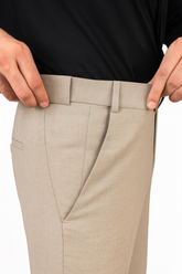Tan Active Waist Pants